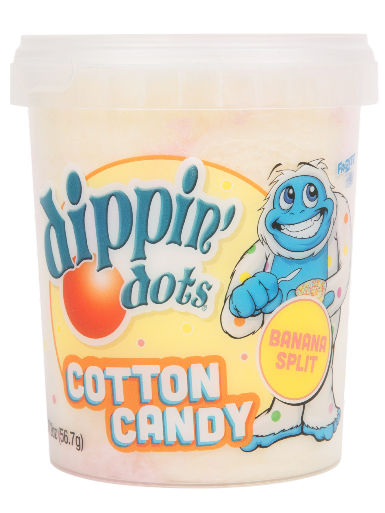 Dippin' Dots Banana Split Cotton Candy (4-pack)