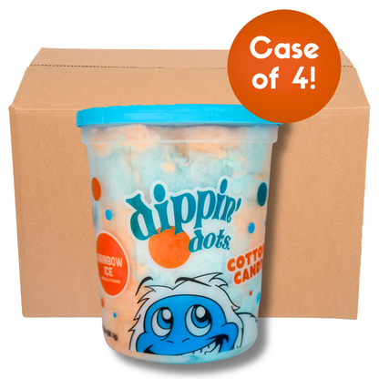Dippin' Dots Rainbow Ice Cotton Candy (4-pack)