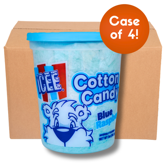 ICEE Blue Raspberry Cotton Candy (4-pack)