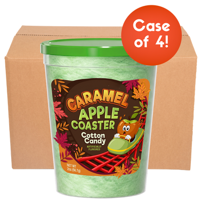 Caramel Apple Coaster Cotton Candy (4-pack)