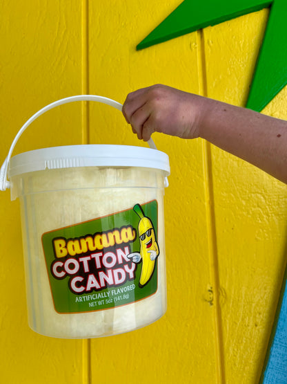 Banana Cotton Candy (4-pack)