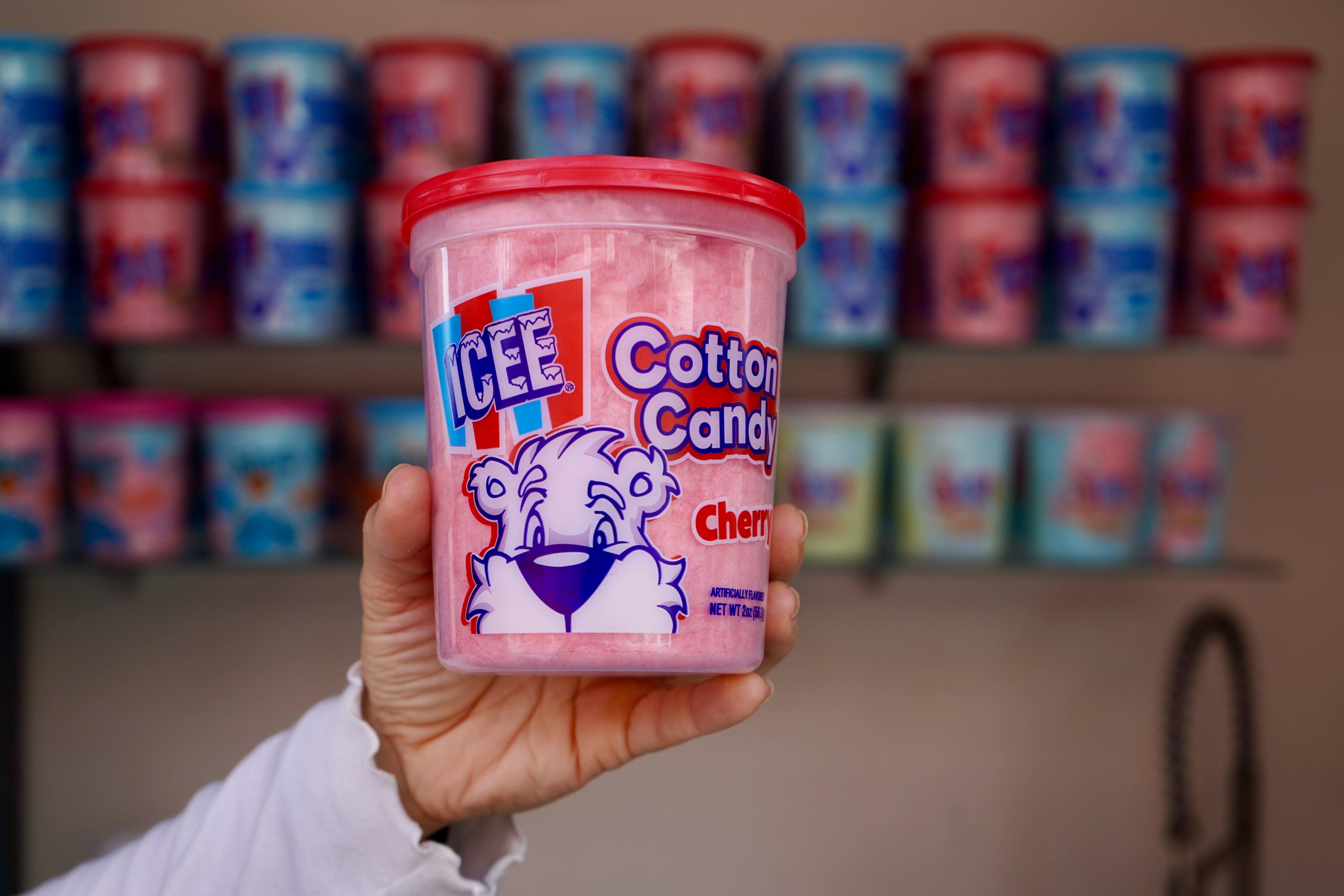 ICEE Cherry Cotton Candy (4-pack) – Santa Cruz Fun Foods