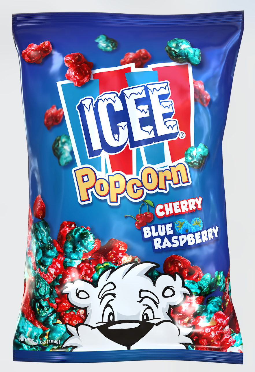 ICEE Cherry Blue Raspberry Popcorn 6 pack Santa Cruz Fun Foods icee-cherry-blue-raspberry-popcorn-6-pack-santa-cruz-fun-foods