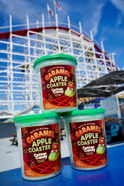Caramel Apple Coaster Cotton Candy (4-pack)